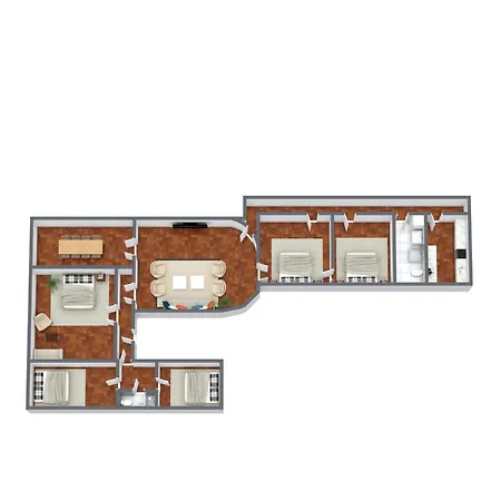 Royal And Luxurious Manor アパート *